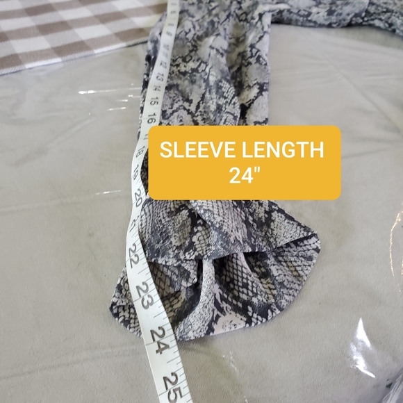 FAVLUX Snake Print Sheer Lined Dress Small - Picture 10 of 14